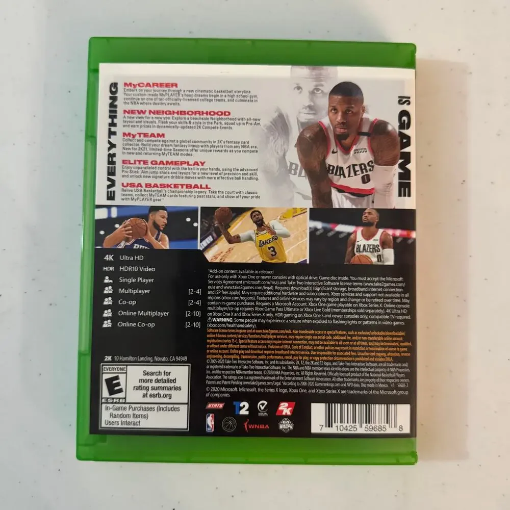 XBOX ONE Game Lot 8 Video Sport Games NBA 2K Madden UFC NBA 2K Playgrrounds2